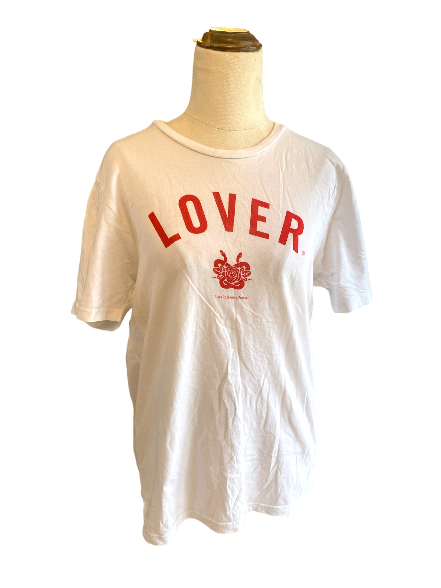 Lover White t Shirt | Size S