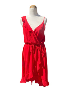 Divided Red Dress | Size S