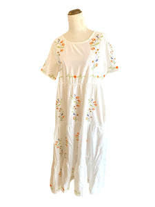 White Boho Dress | Size S