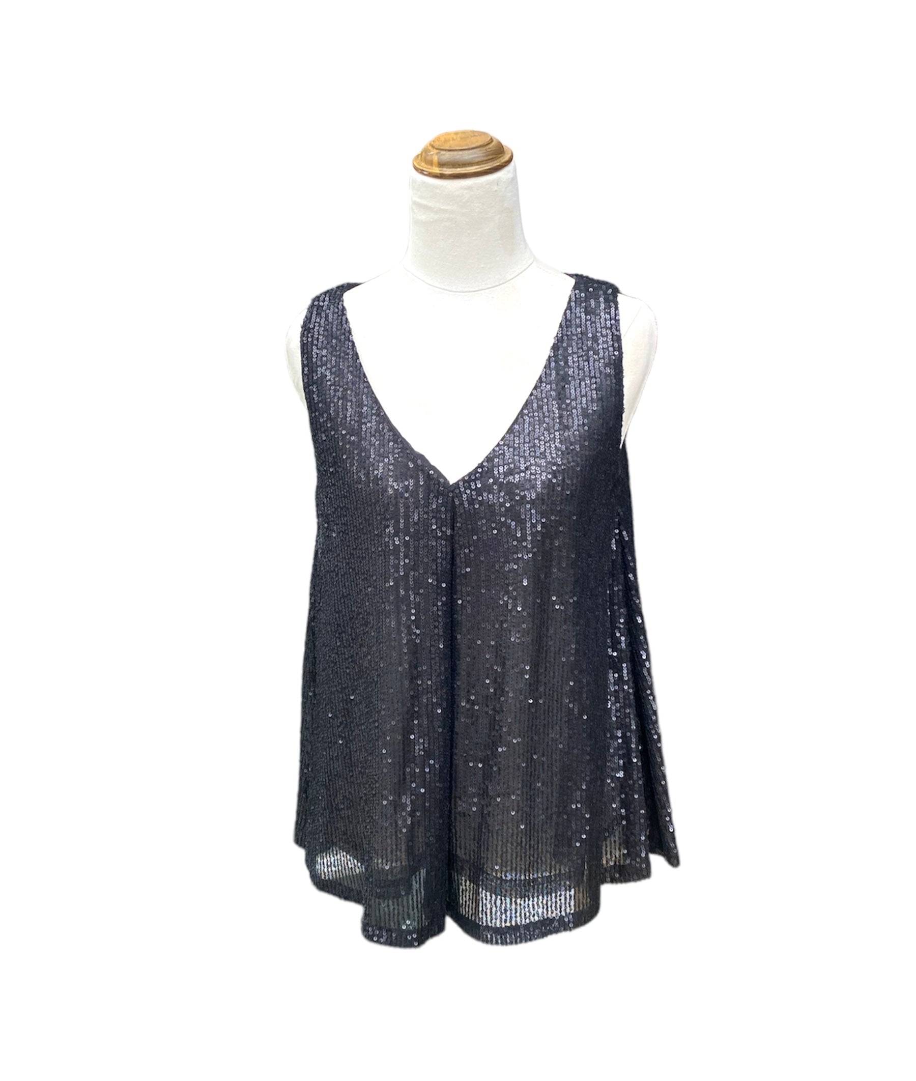 Fate + Becker Sequin Top | Size S