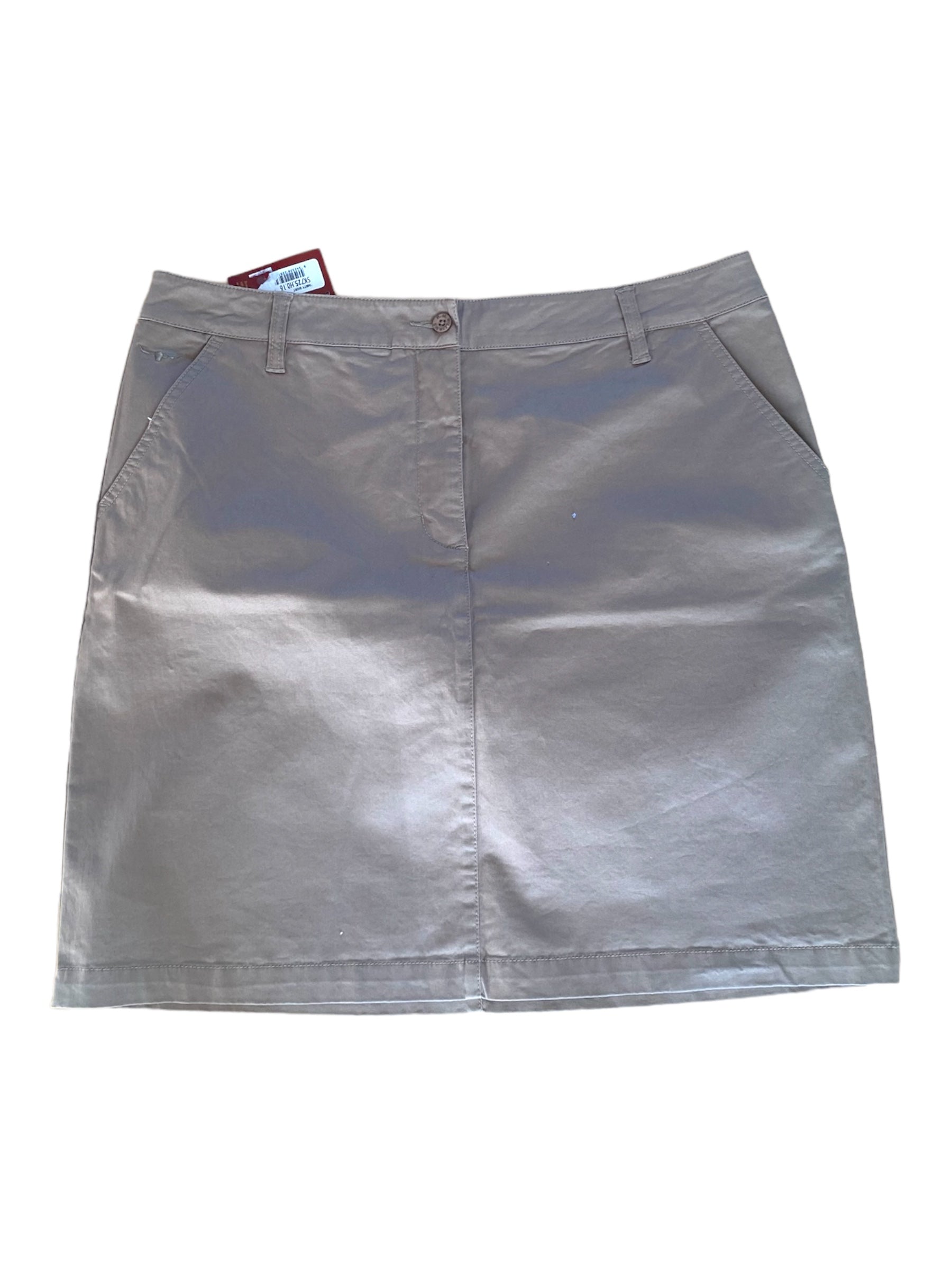 R.M Williams Tan Skirt | Size 16