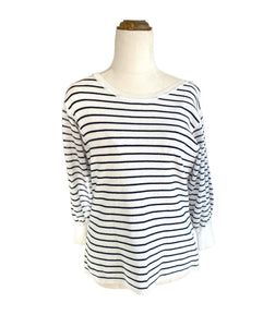 Oliver Black Striped Top | Size M