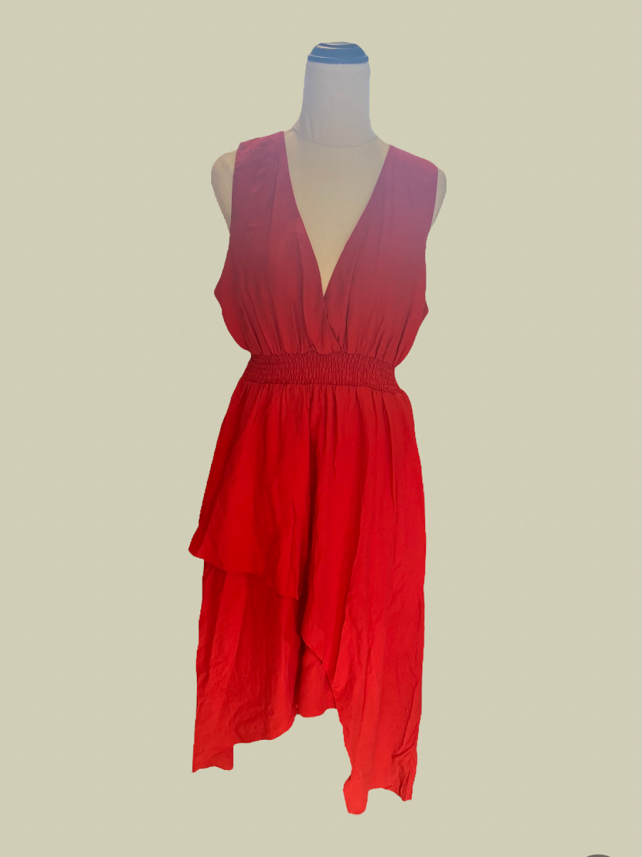 Chancery Red Dress | Size 14