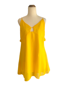 Lippy Yellow Dress | Size 12